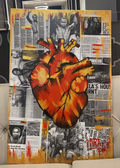 Collage painting